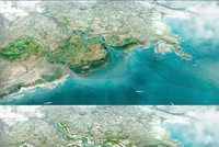 Phối cảnh Khu kinh tế ven biển phía Nam Hải Phòng