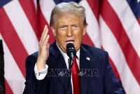 Tổng thống đắc cử Mỹ Donald Trump. Ảnh: REUTERS/TTXVN