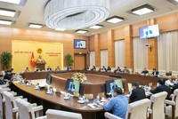 Phiên họp sáng 11/12 của Ủy ban Thường vụ Quốc hội.