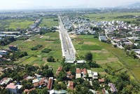 Dự án Đường nối từ cầu Thạch Bích đến Tịnh Phong có tổng vốn đầu tư 694 tỷ đang gặp vướng mắc trong công tác giải phóng mặt bằng.