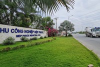 HIPC cho rằng việc đăng ký biến động sau 30 ngày kể từ ngày ký hợp đồng sẽ rất khó khăn cho doanh nghiệp kinh doanh hạ tầng khu công nghiệp. Ảnh: Trọng Tín.