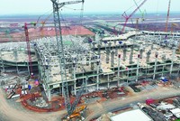 Cảng hàng không quốc tế Long Thành đang tích cực xây dựng để có thể hoàn thành giai đoạn I trước ngày 31/12/2025