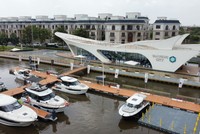 Một bến du thuyền tại TP.HCM.