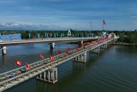 Khu di tích Quốc gia Đặc biệt đôi bờ Hiền Lương - Bến Hải. Ảnh: IPA Quảng Trị