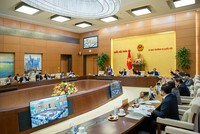 Phiên họp chiều 24/12 của Ủy ban Thường vụ Quốc hội.