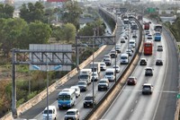 Một đoạn cao tốc TP.HCM - Trung Lương.