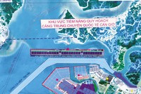 Cảng trung chuyển quốc tế Cần Giờ là dự án được TP.HCM đưa vào danh mục thu hút nhà đầu tư chiến lược. 