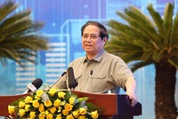 Thủ tướng khẳng định quy hoạch đã xác định rõ các quan điểm, tầm nhìn, mục tiêu phát triển trọng tâm, đột phá phát triển cho TP.HCM. Ảnh: TTBC