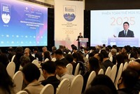 Phó thủ tướng Chính phủ Hồ Đức Phớc đã tham dự và và phát biểu chỉ đạo Diễn đàn Kịch bản kinh tế Việt Nam lần thứ 17, Phiên toàn thể mùa xuân năm 2025 chiều ngày 7/1/2025 