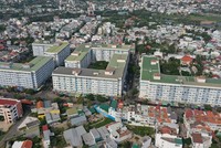 Các khu nhà ở xã hội tại Dự án Khu đô thị Vĩnh Điềm Trung, Thành phố Nha Trang, tỉnh Khánh Hòa. 