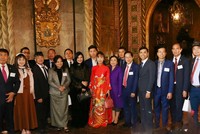 Đoàn công tác tại dinh thự Mar-a-Lago