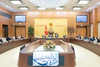 Ủy ban Thường vụ Quốc hội biểu quyết thông qua Nghị quyết.