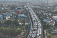 Một đoạn cao tốc TP.HCM - Trung Lương. 