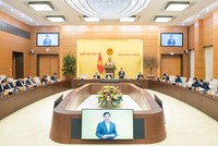 Ủy ban Thường vụ Quốc hội họp xem xét, quyết định việc điều chỉnh Chương trình Xây dựng luật, pháp lệnh năm 2025 