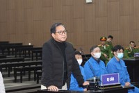 Bị cáo Nguyễn Cao Trí bị tuyên phạt 3 năm tù, tổng hợp hình phạt từ bản án trước đó là 9 năm tù.