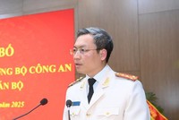 Đại tá Nguyễn Quốc Toản, tân Chánh văn phòng Bộ Công an. Ảnh: BCA
