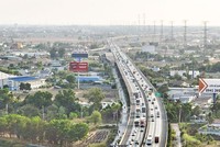 Một đoạn cao tốc TP.HCM - Trung Lương 