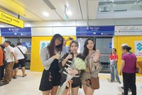 Sân ga của tuyến metro số 1, TP.HCM 