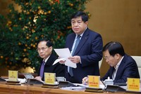 Bộ trưởng Nguyễn Chí Dũng cho rằng, mặc dù đã xuất hiện đội ngũ doanh nghiệp vừa và lớn, tuy nhiên, chưa thực sự trở thành lực lượng dẫn dắt nền kinh tế như kỳ vọng. Ảnh: Nhật Bắc