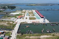 Cảng cá Thuận An đã được hoàn thành từ cuối năm 2023. Ảnh: Thế Nghĩa