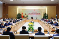 Hội nghị Thường trực Chính phủ gặp mặt đầu xuân các doanh nghiệp diễn ra sáng nay (10/2/2025) 