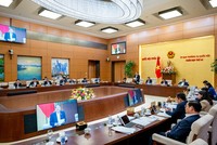 Phiên họp chiều 10/2 của Ủy ban Thường vụ Quốc hội .