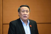 Đại biểu Hà Sỹ Đồng phát biểu tại tổ - Ảnh Như Ý.