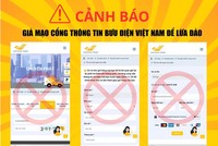 Vietnam Post cảnh báo mạo danh website.