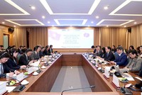 “Chương trình kết nối hợp tác bán dẫn Việt Nam - Nhật Bản” là tiền đề cho đoàn lãnh đạo cấp cao của các doanh nghiệp bán dẫn Nhật Bản sang Việt Nam nghiên cứu môi trường kinh doanh, thúc đẩy đầu tư, hợp tác. Ảnh: MPI 