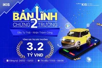 Bản lĩnh Chứng trường mùa 2 với tổng giải thưởng hấp dẫn lên tới 3 tỷ đồng.