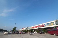 Trạm dừng nghỉ Xuân Khiêm trên cao tốc Cao Bồ - Mai Sơn.