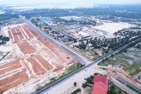 Khu công nghiệp Cam Liên, huyện Lệ Thủy, tỉnh Quảng Bình. Ảnh: Ngọc Tân