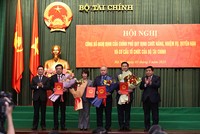 Công bố cơ cấu, chức năng, nhiệm vụ và các quyết định nhân sự Bộ Tài chính 