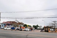 Bến xe khách Đông Hà, tỉnh Quảng Trị hiện nay sẽ được di dời sang vị trí mới. Ảnh: Duy Lợi