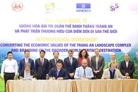 Quần thể danh thắng Tràng An được lượng hóa với giá trị 213 tỷ USD 