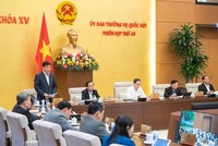 Phiên họp chiều 10/3 của Ủy ban Thường vụ Quốc hội. 