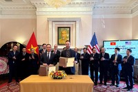 Doanh nghiệp Việt - Mỹ ký kết nhiều thỏa thuận thương mại 