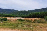 Dự án Hồ chứa nước Lộc Đại gần 300 tỷ đồng sau nhiều năm triển khai vẫn chưa xong. 