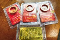 Giá vàng đứng trước nhiều yếu tố hỗ trợ đà tăng, nhưng cũng có thể đảo chiều trước áp lực chốt lời cùng những biến số bất ngờ khác. Ảnh: Đức Thanh 