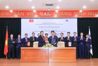 Hội đàm giữa Bộ trưởng Bộ Xây dựng Trần Hồng Minh và Bộ trưởng Bộ Đất đai, Cơ sở hạ tầng và Giao thông Hàn Quốc (31/3/2025) 