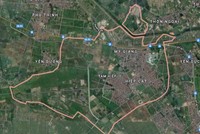 Toàn bộ khu vực được kêu gọi đầu tư tại huyện Phúc Thọ.