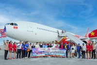 Chuyến bay kết nối kỳ vọng tăng cường hợp tác thương mại và đầu tư Việt - Mỹ