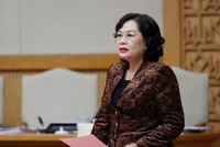 Thống đốc Ngân hàng Nhà nước Nguyễn Thị Hồng.