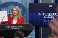 Thư ký báo chí Nhà Trắng Karoline Leavitt. Ảnh: RT
