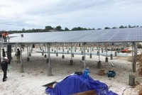 Thi công Dự án điện mặt trời DoWha Lệ Thuỷ.