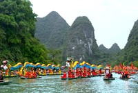 Lễ hội Tràng An 2025 - Di sản ngàn năm hồn thiêng sông núi 