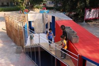 Hoạt động trưng bày, triển lãm tại Lễ hội Thiết kế sáng tạo năm 2024. 