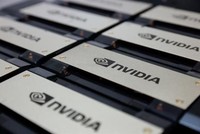 Siêu máy tính của Tập đoàn Nvidia tại triển lãm công nghệ Foxconn ở Đài Loan (Trung Quốc). Ảnh: REUTERS/TTXVN