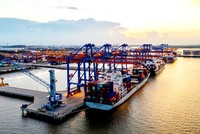 KCN Nam Đình Vũ - Cảng quốc tế Nam Đình Vũ. Ảnh: Sao Đỏ Group