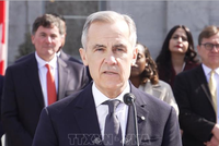 Thủ tướng Canada Mark Carney . (Ảnh: THX/TTXVN) 